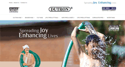 Desktop Screenshot of dutronindia.com